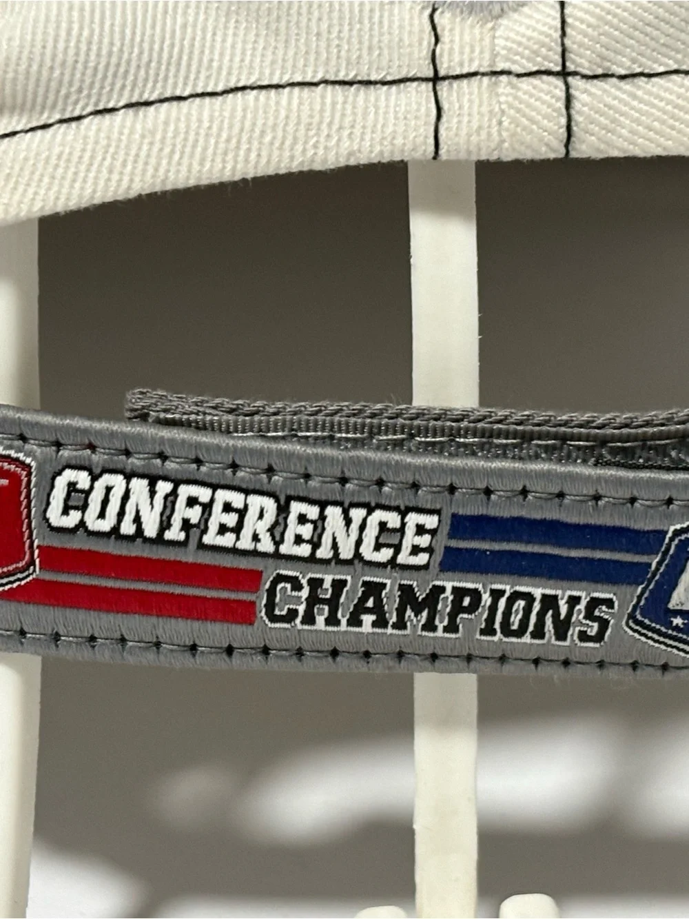 NHL Detroit Red Wings Gray and Red Conference Champions Hat